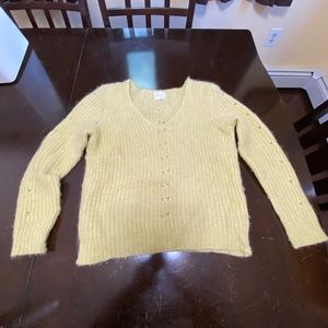 Yellow USED Anine Bing Sweater